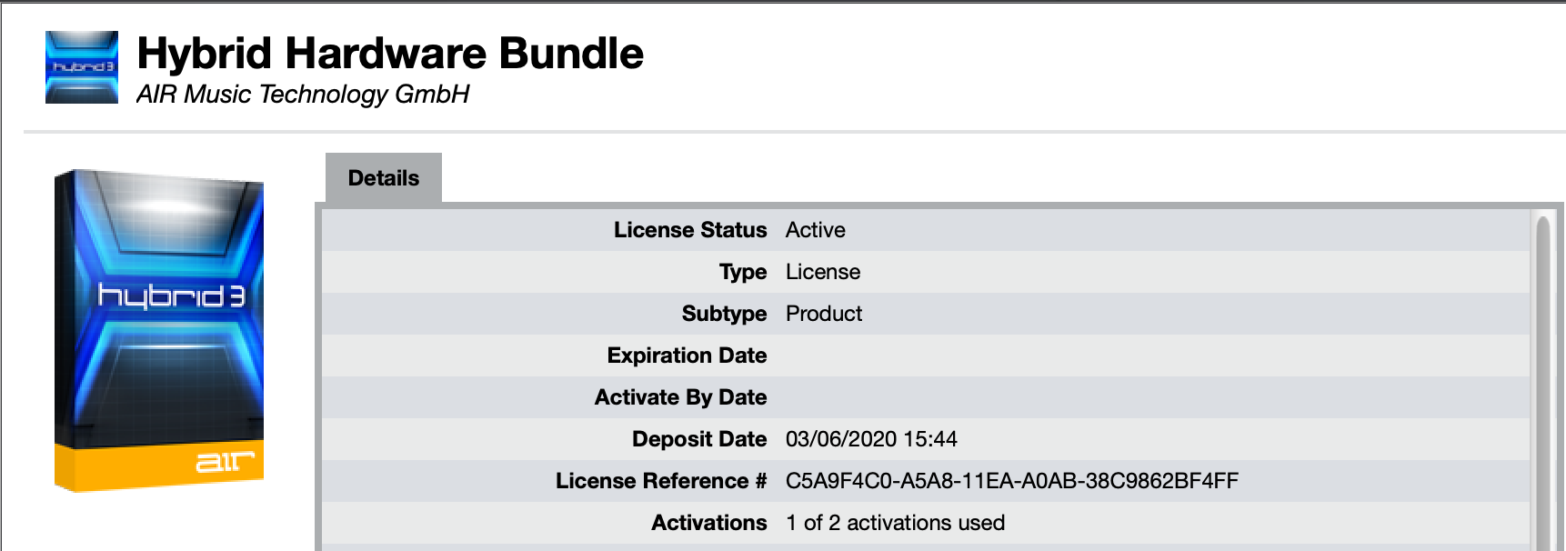 Air Music Tech Hybrid